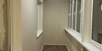 Внутренняя отделка Евровагонкой под покраску